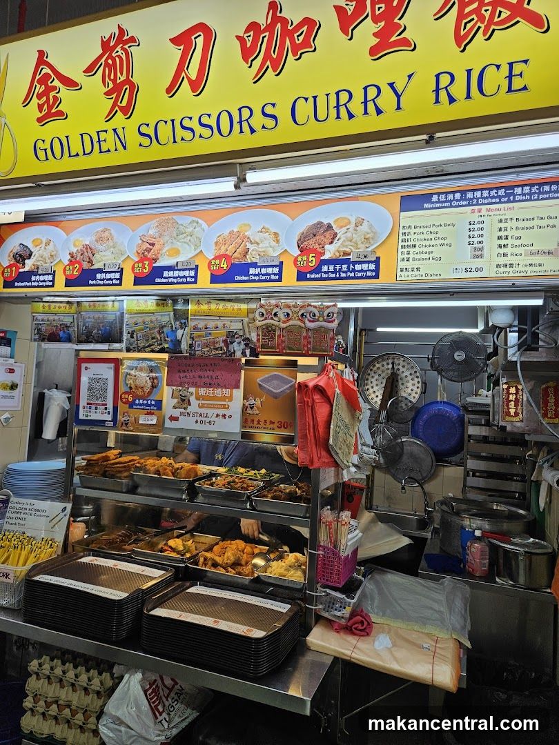 Golden Scissors Curry Rice Stall