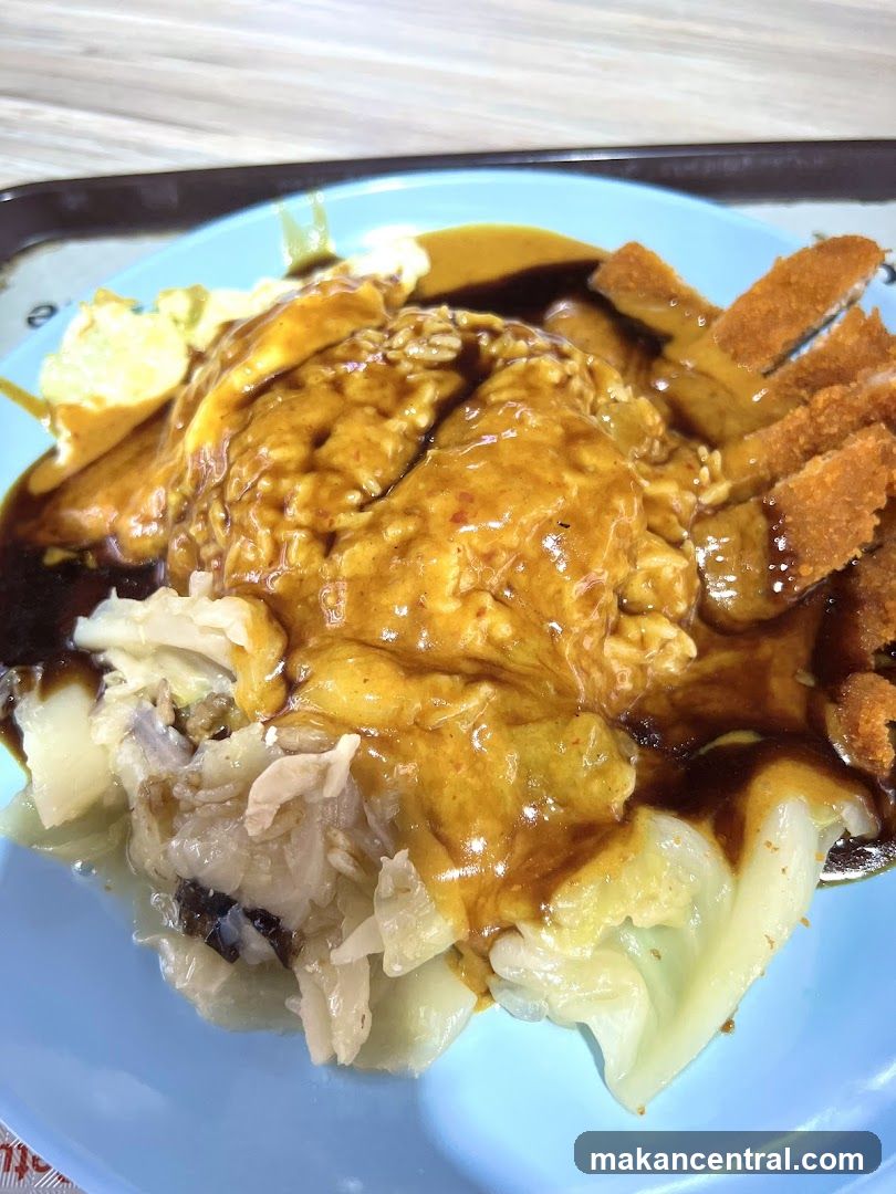Curry Rice with Fried Chicken