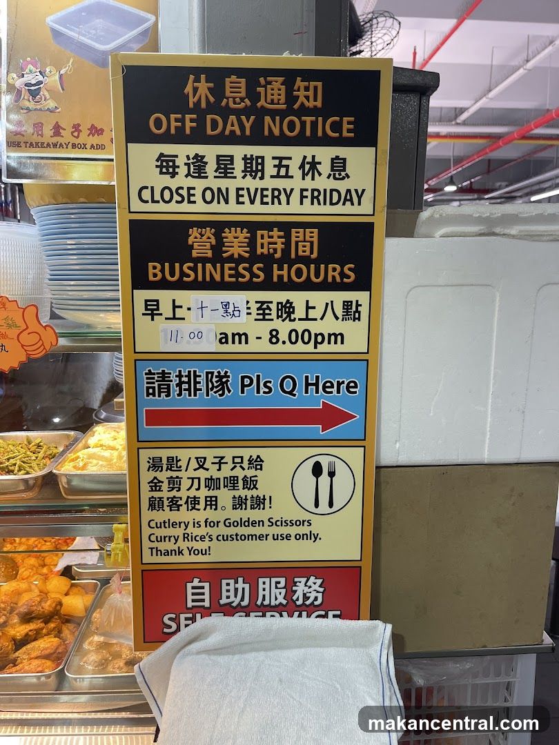 Off Day and Business Hours Notice