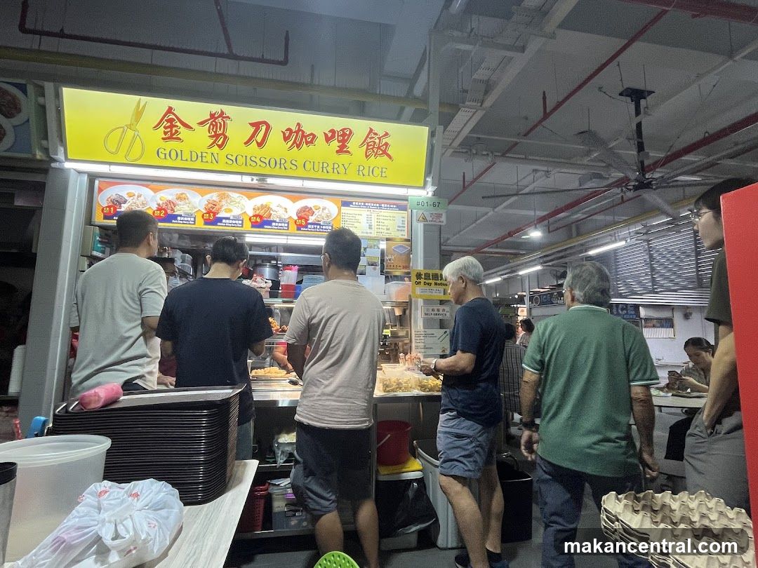 Golden Scissors Curry Rice Stall
