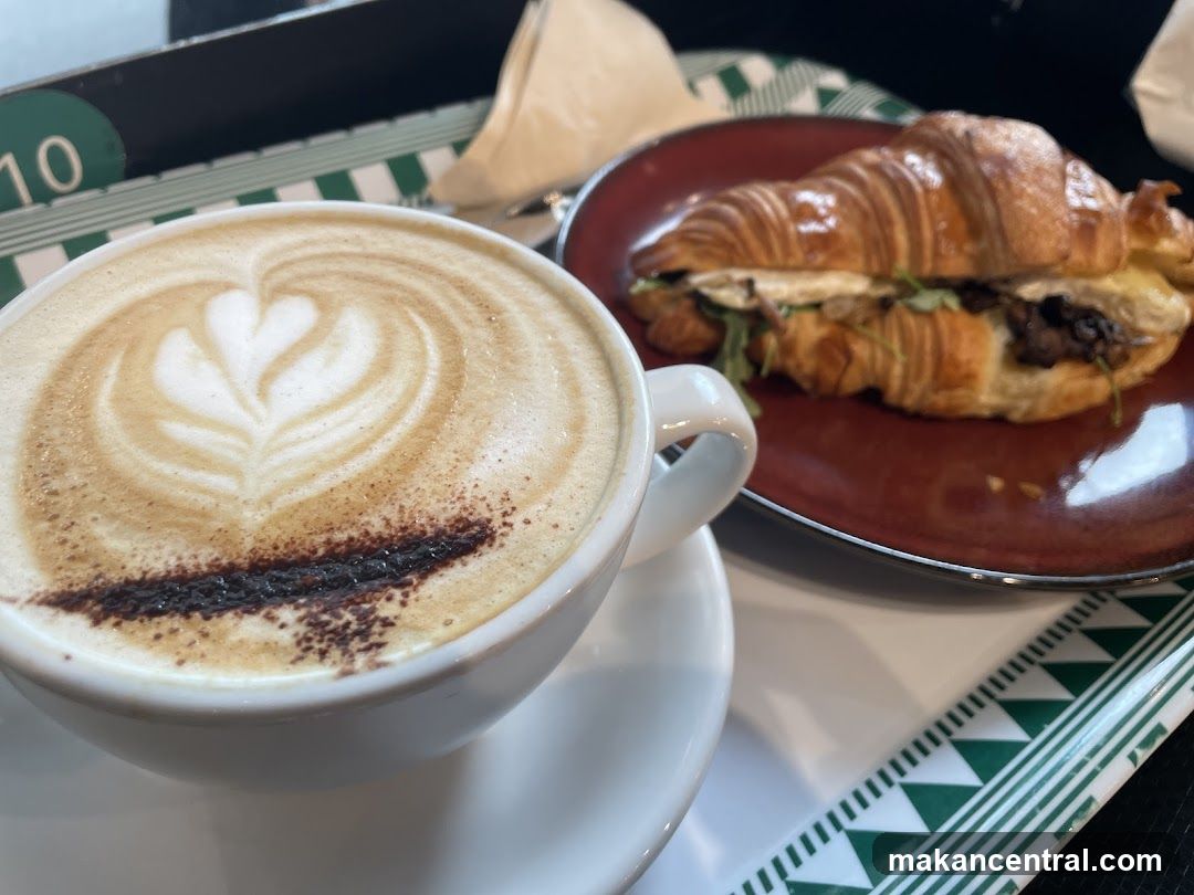 Coffee and Croissant