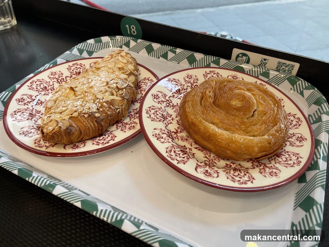 Almond Croissant and Pastry