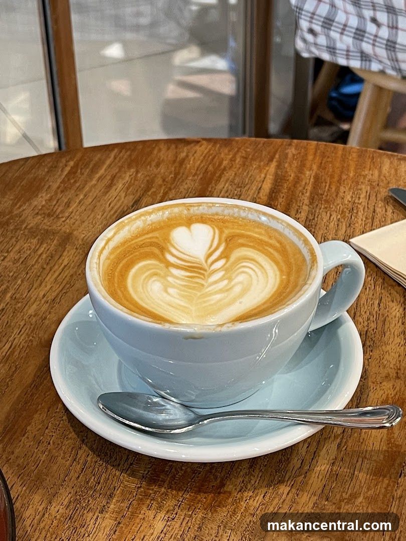 Latte with Heart Art