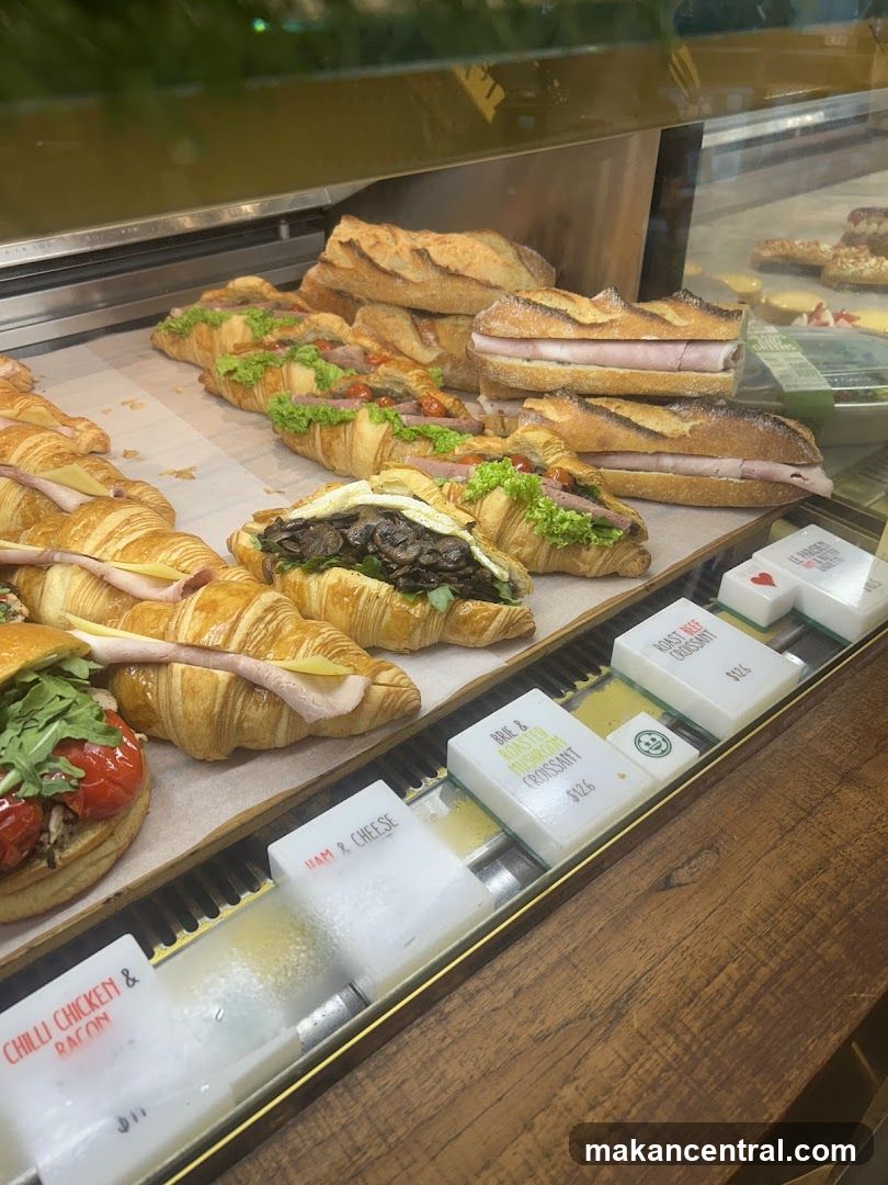 Croissants and Sandwiches