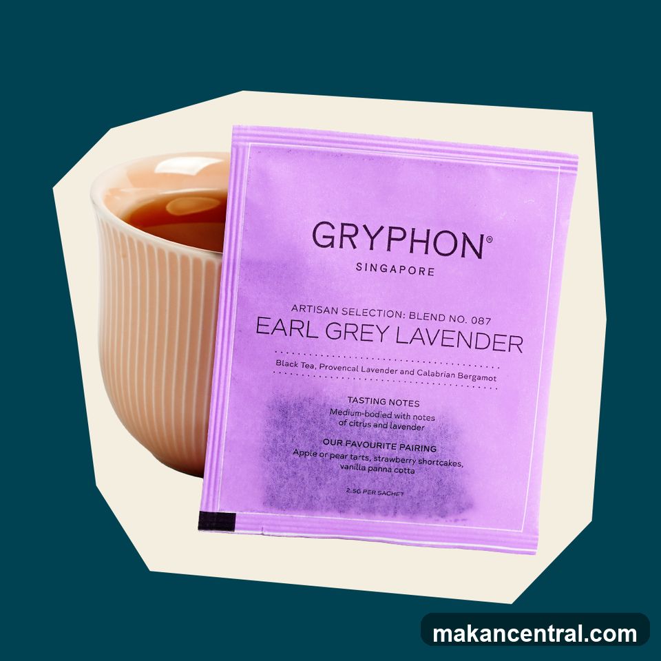 Gryphon Earl Grey Lavender Tea Sachet