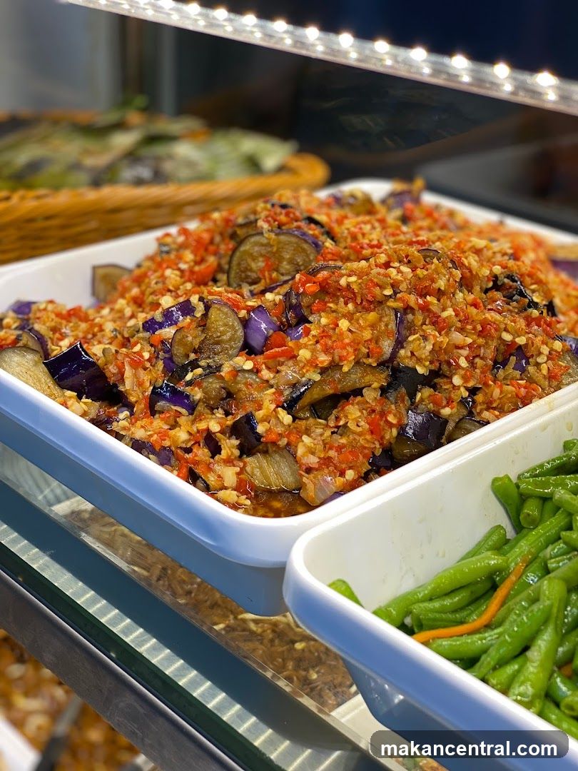 Spicy Eggplant and Green Beans