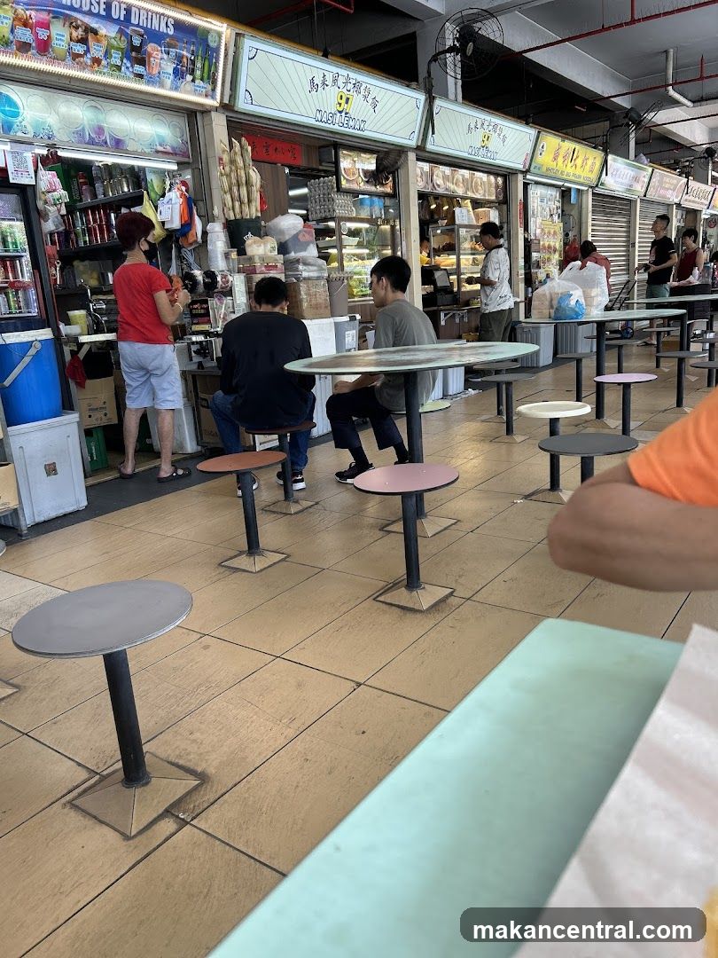 Food Stall Seating Area