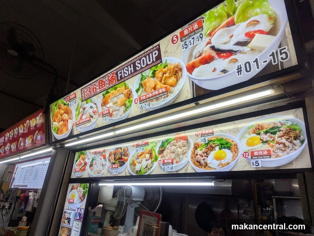 1:36 Fish Soup Menu