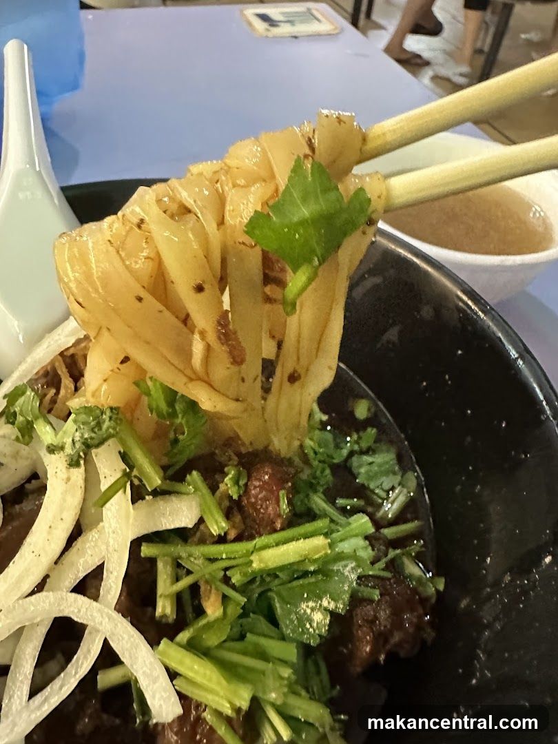 Noodles with Meat and Herbs