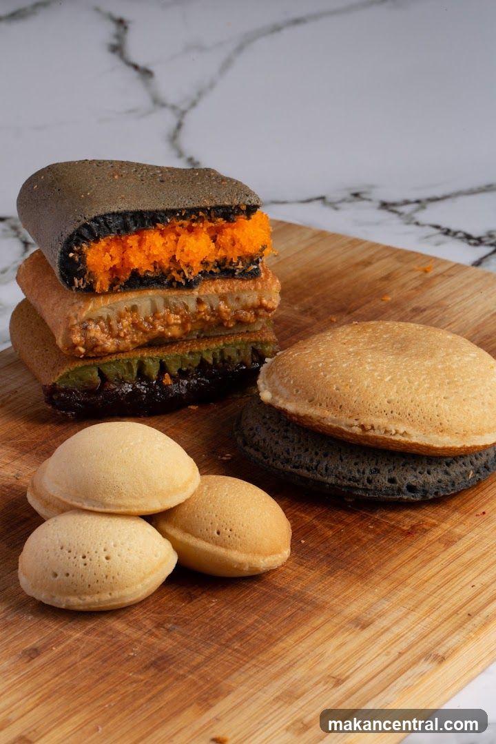 Assortment of Sweet and Savory Pancakes
