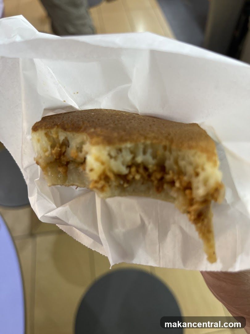 Dorayaki with filling