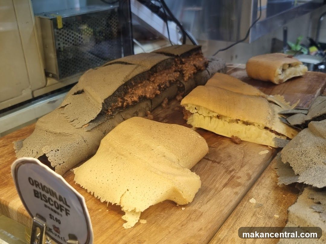 Desserts on a Wooden Board