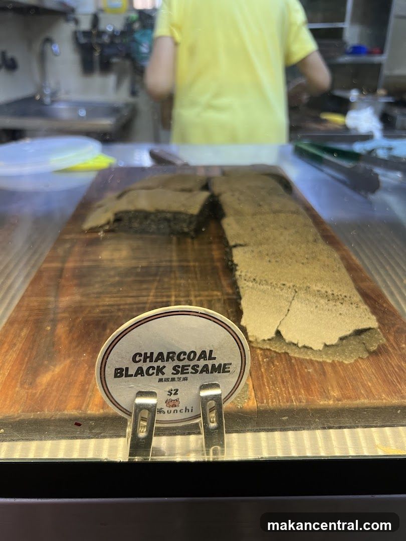 Charcoal Black Sesame Snack