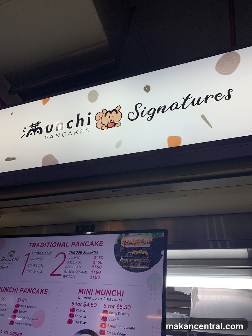 Munchi Signatures Menu