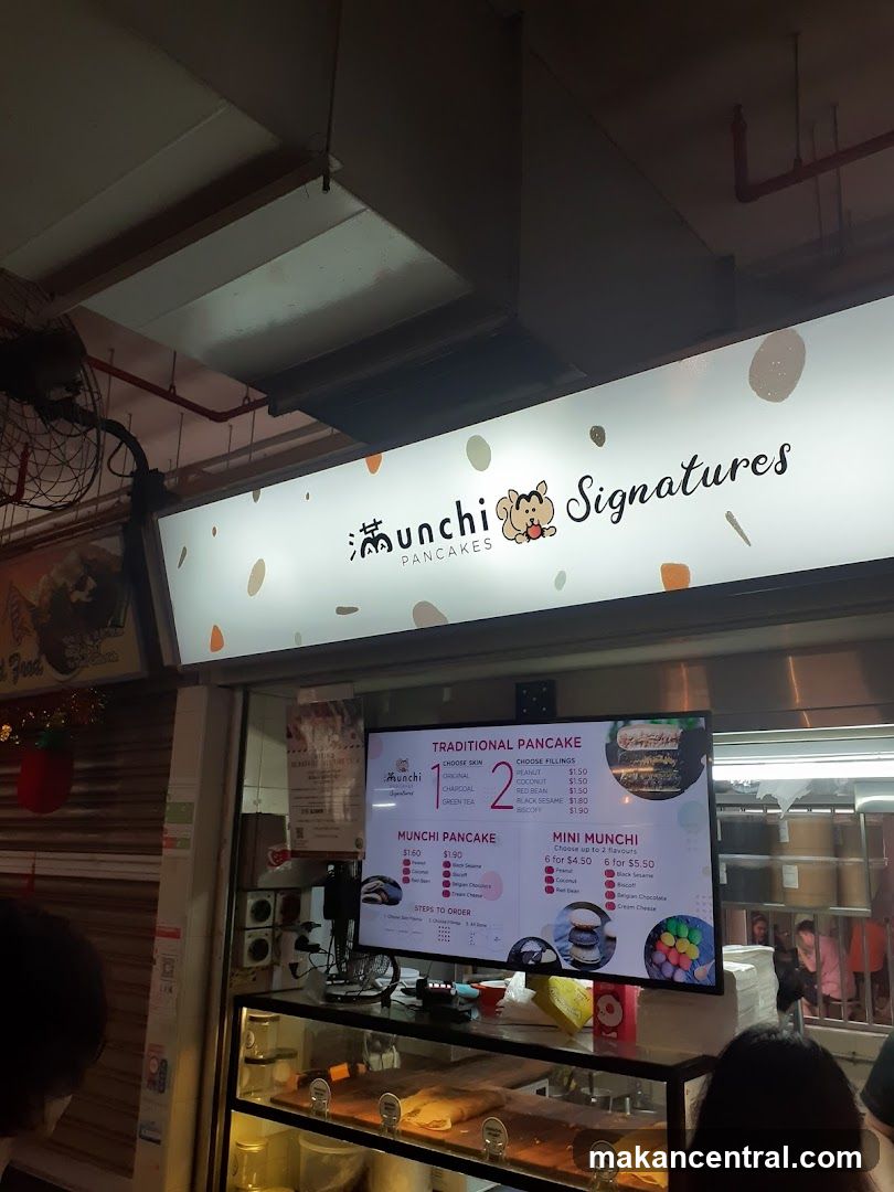 Munchi Pancakes Menu