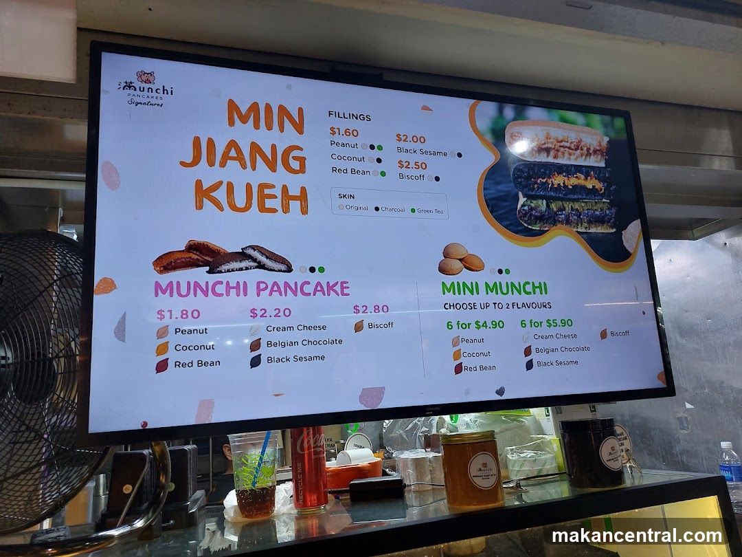 Min Jiang Kueh Menu