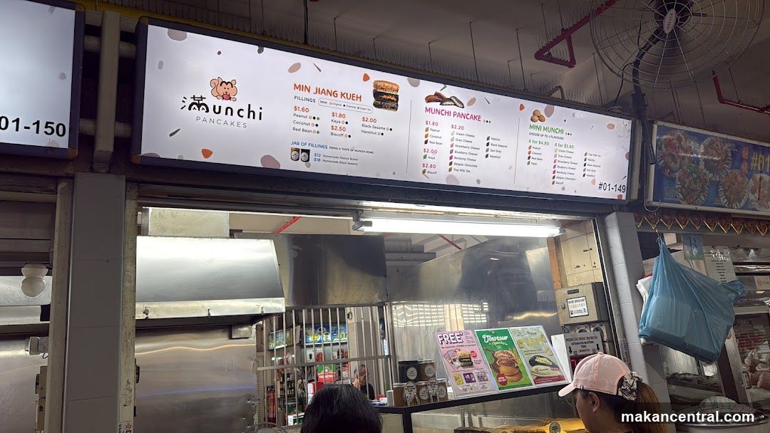 Munchi Pancakes Menu