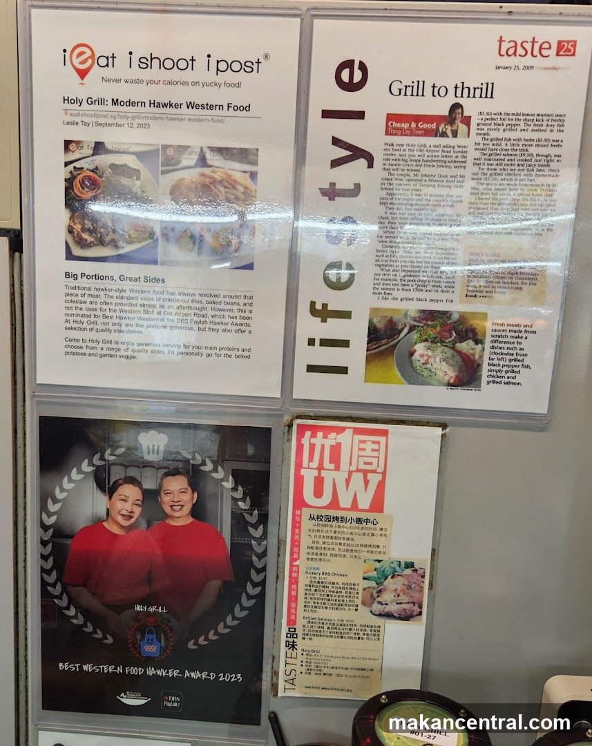 Holy Grill: Modern Hawker Western Food