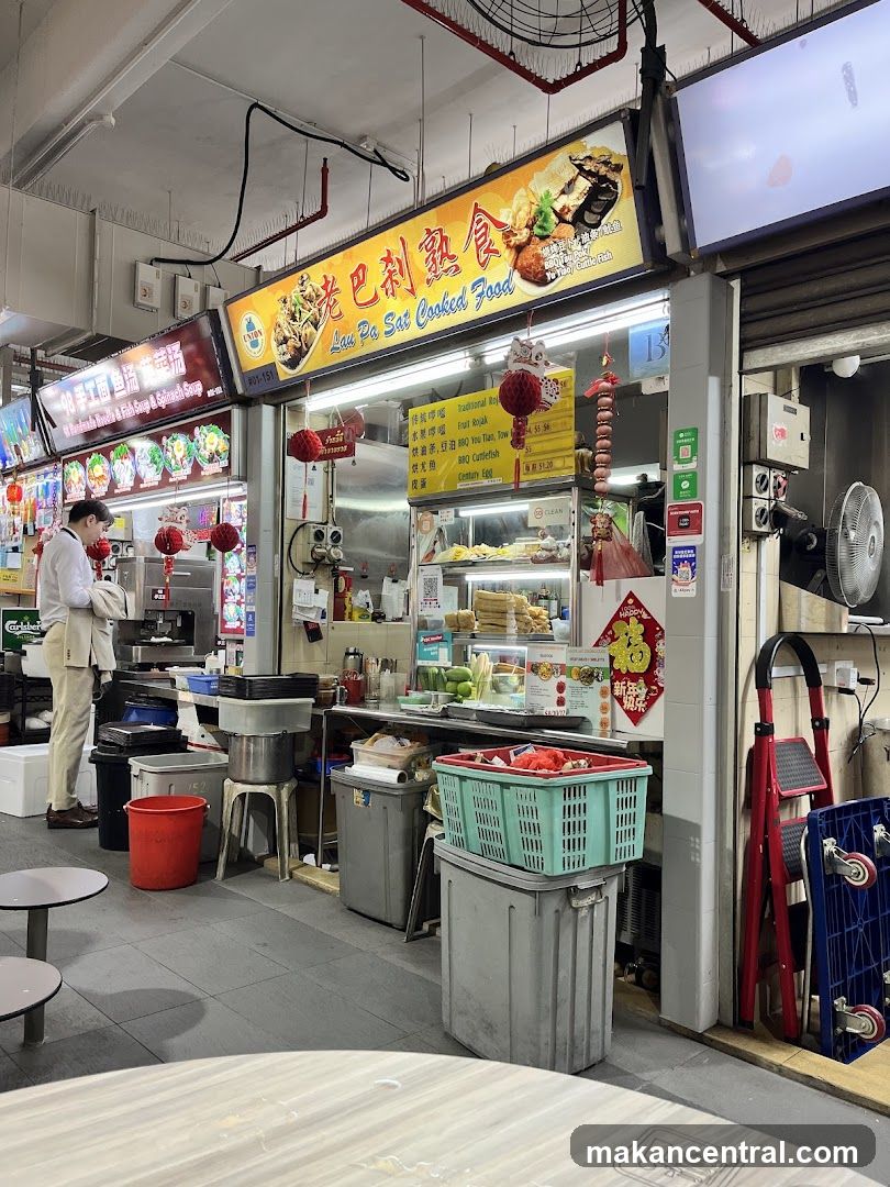 Lau Pa Sat Cooked Food