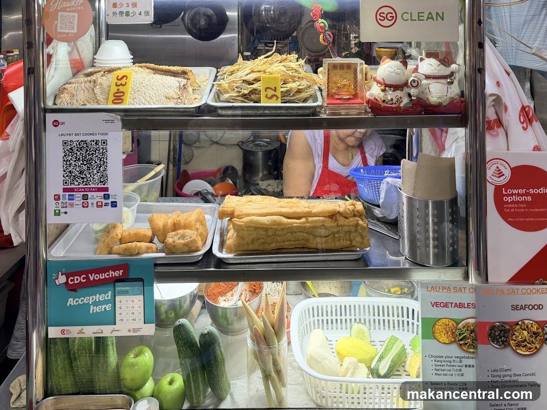 Lau Pa Sat Cooked Food
