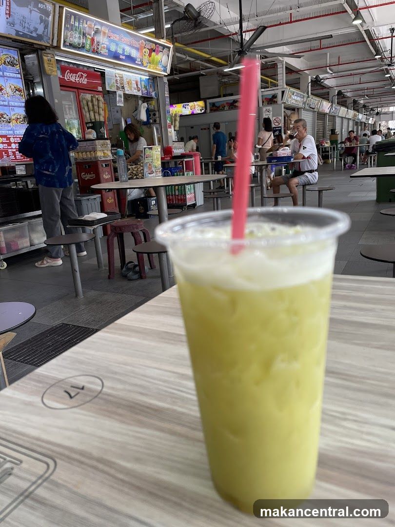 Sugarcane Juice at Food Stall
