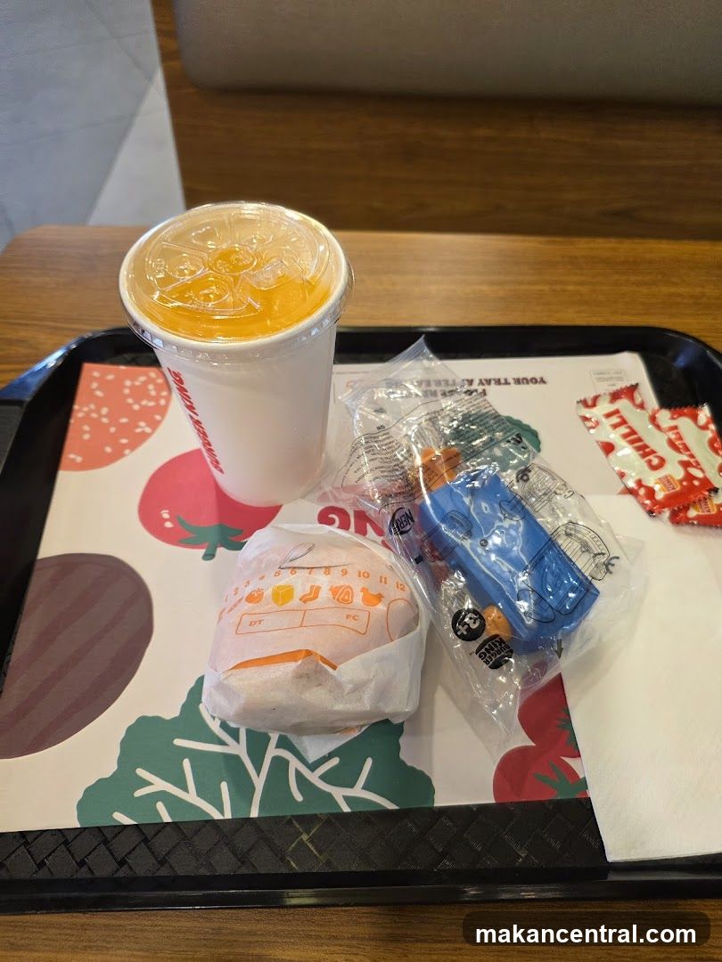 Burger Meal with Toy