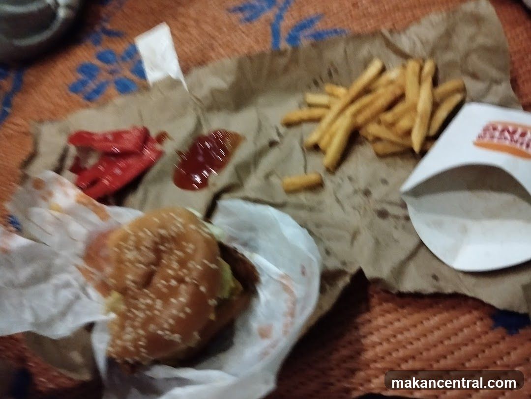 Burger and Fries