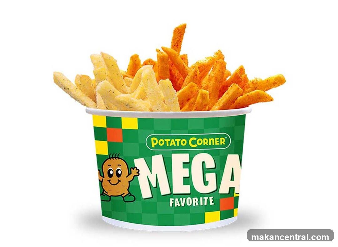 Potato Corner Mega Favorite Fries
