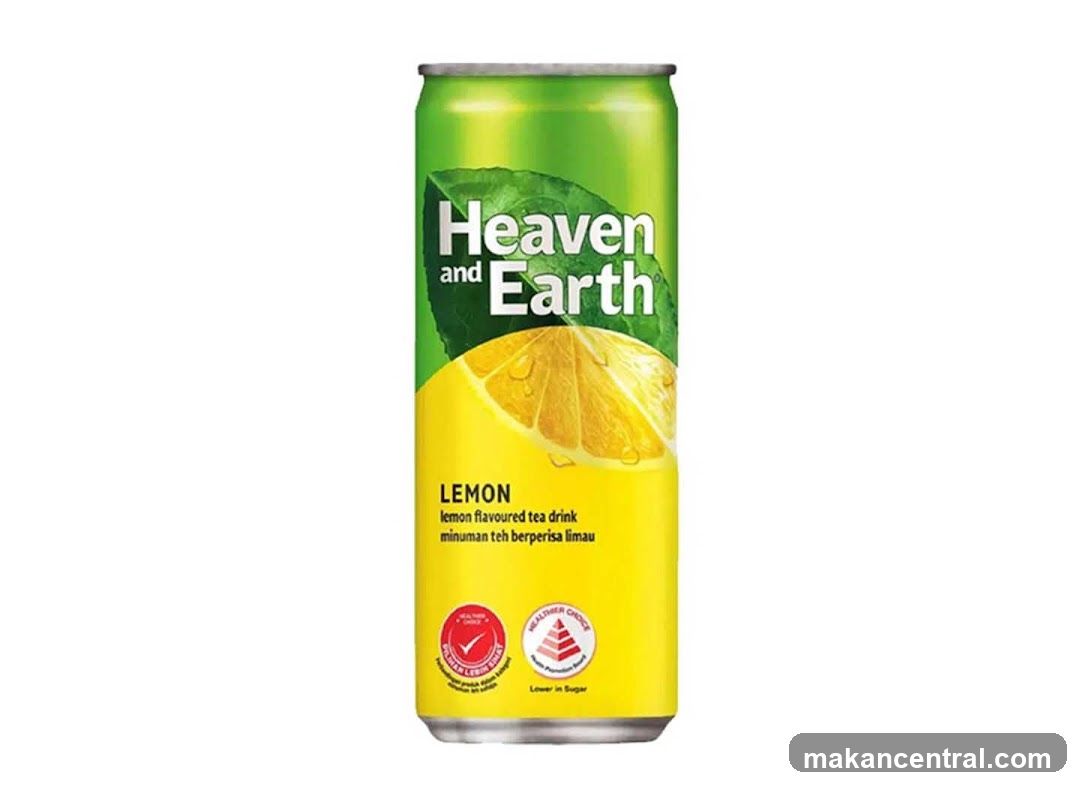 Heaven and Earth Lemon Flavoured Tea Drink