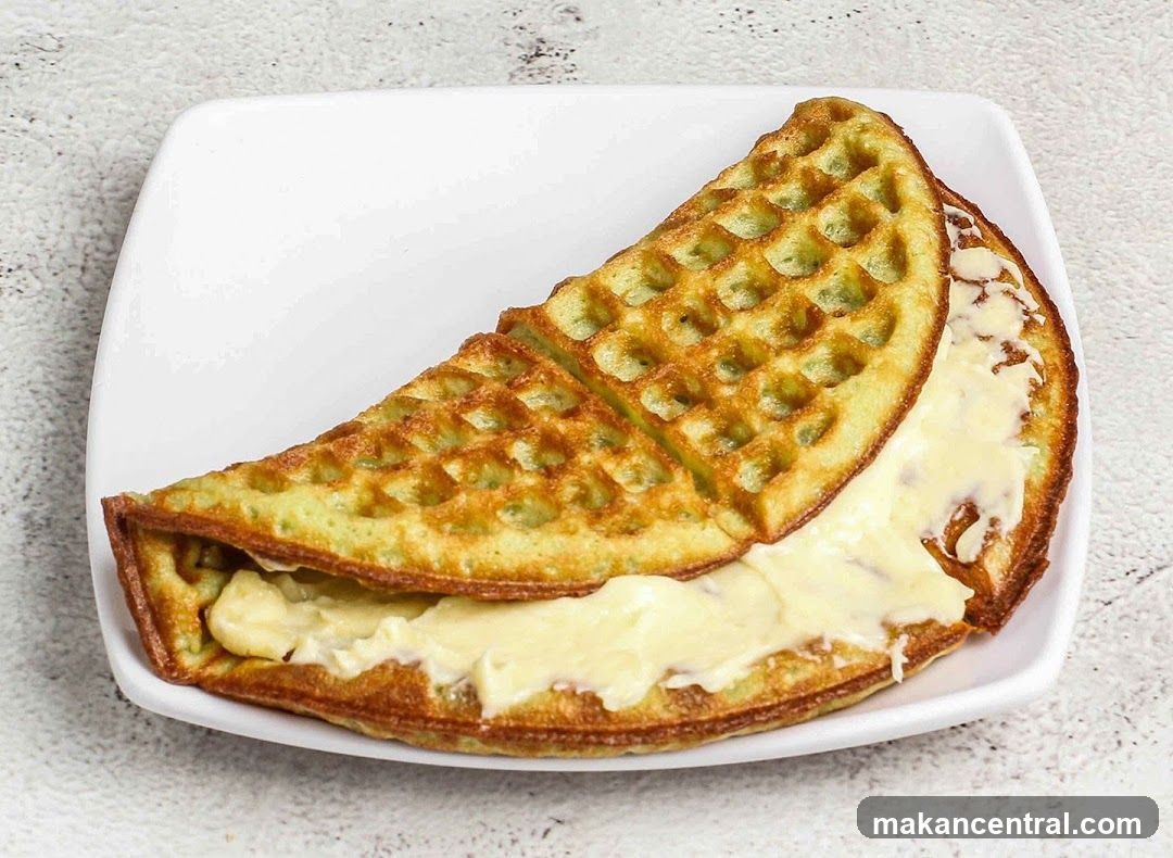 Waffle with Butter