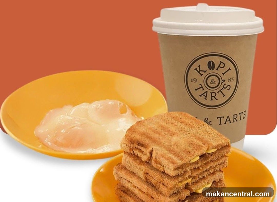 Kopi & Tarts Breakfast Set