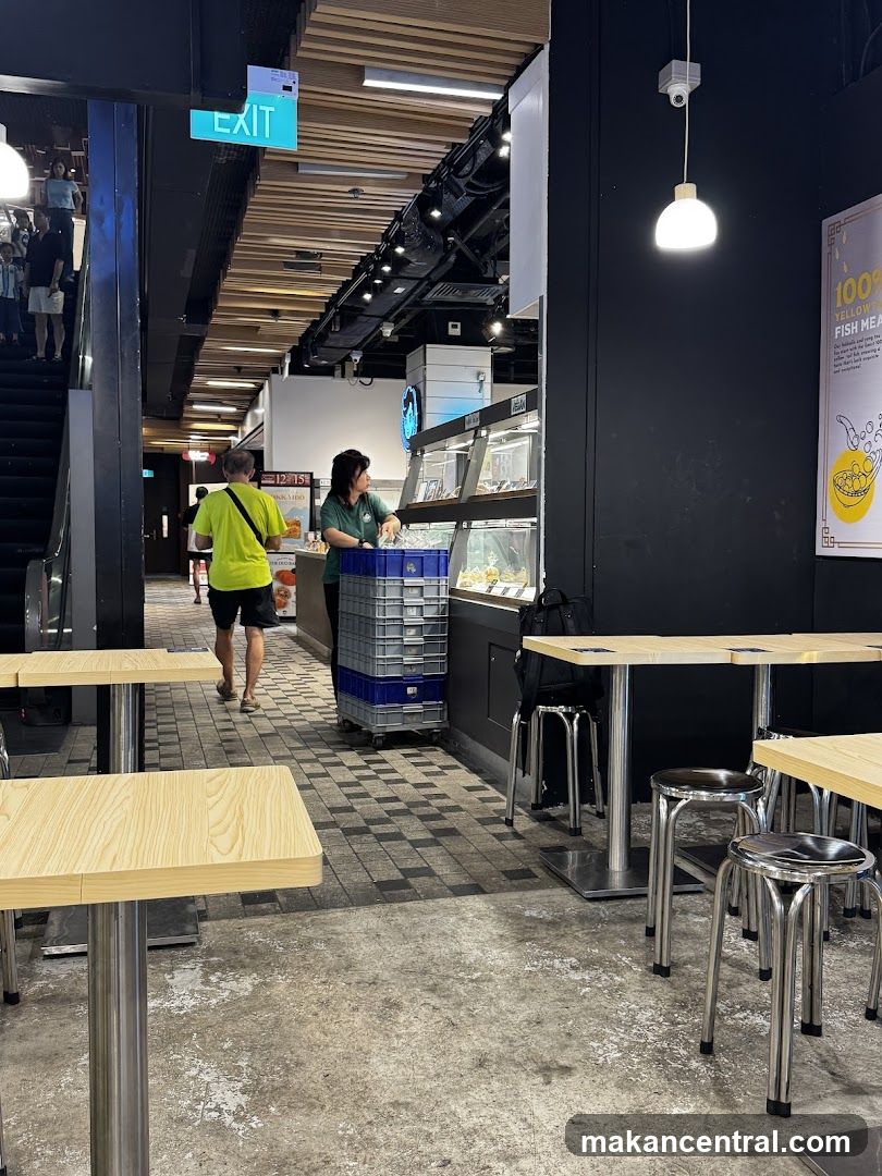 Food Stall with Seating Area