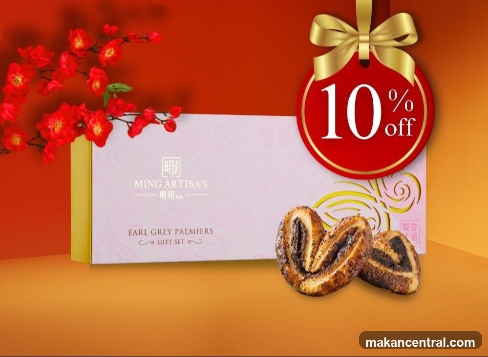 Ming Artisan Earl Grey Palmiers Gift Set Promotion