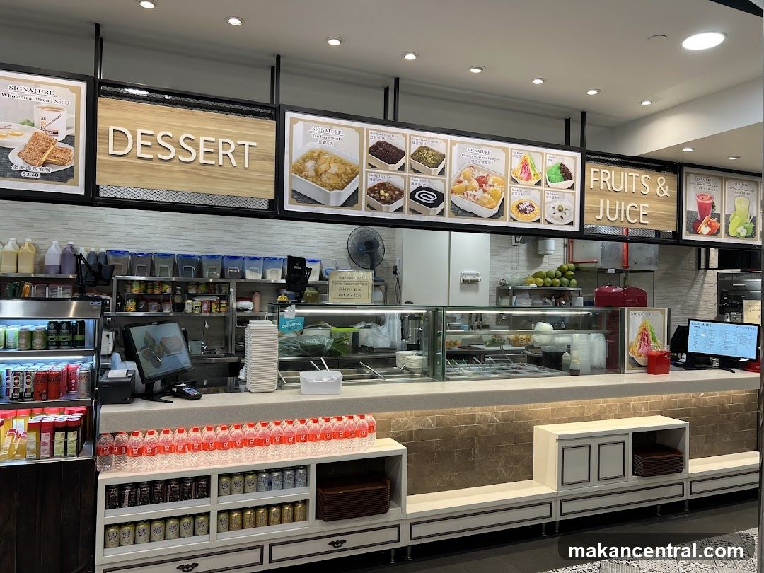Dessert and Juice Bar Counter