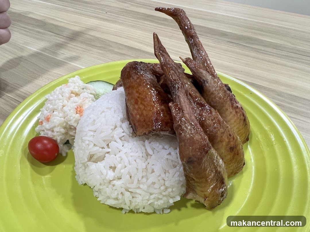 Roasted Chicken Wings with Rice