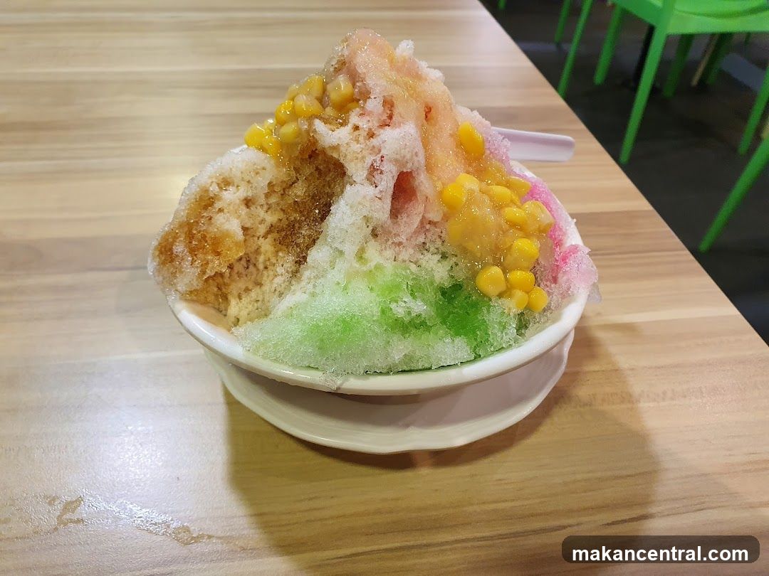 Shaved Ice Dessert
