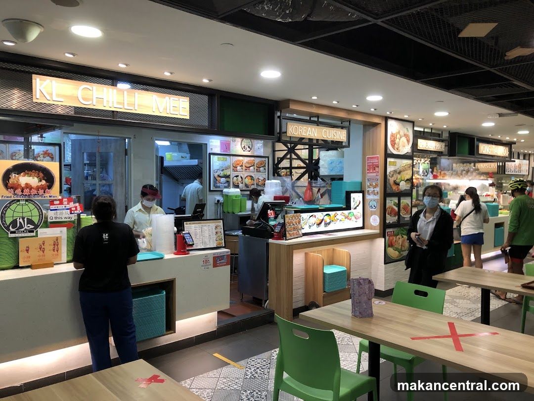 Food court stalls