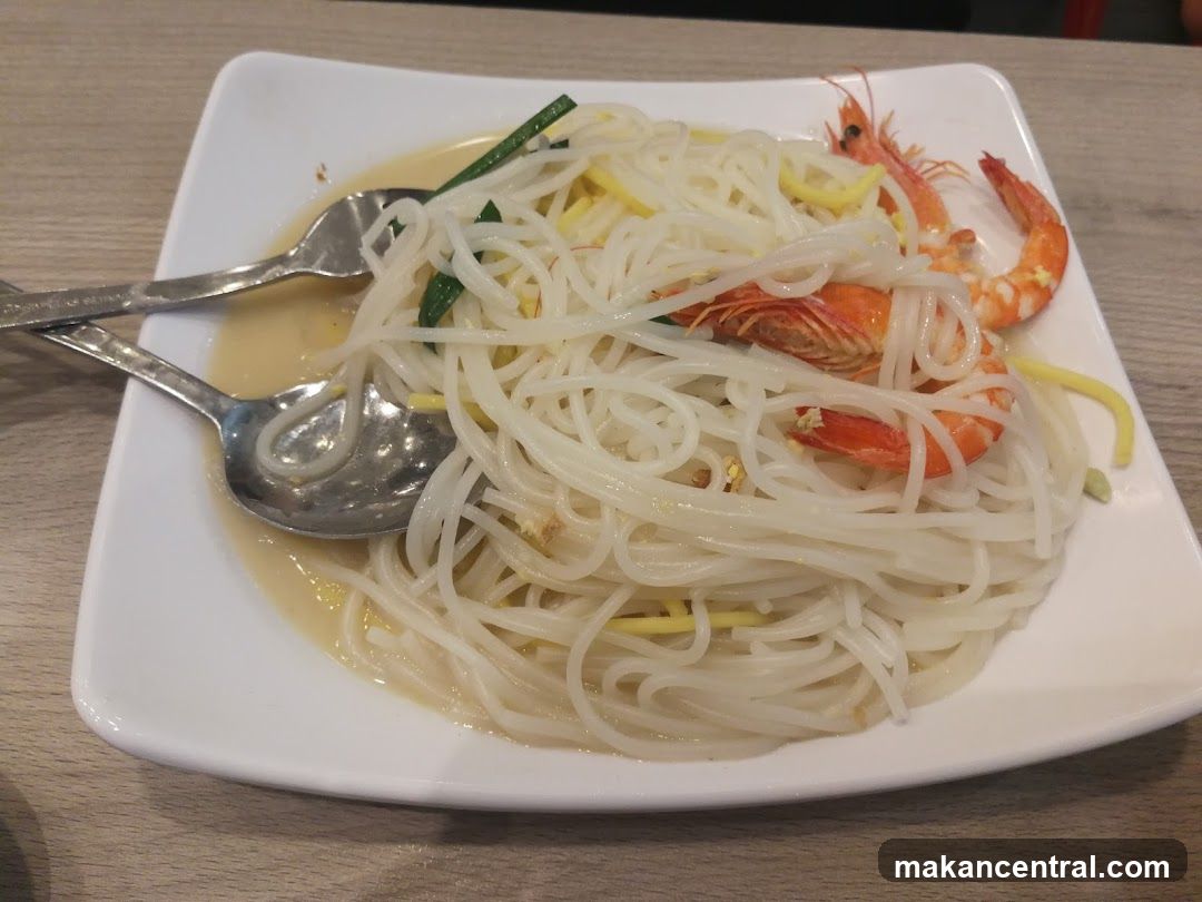 Shrimp and Noodles