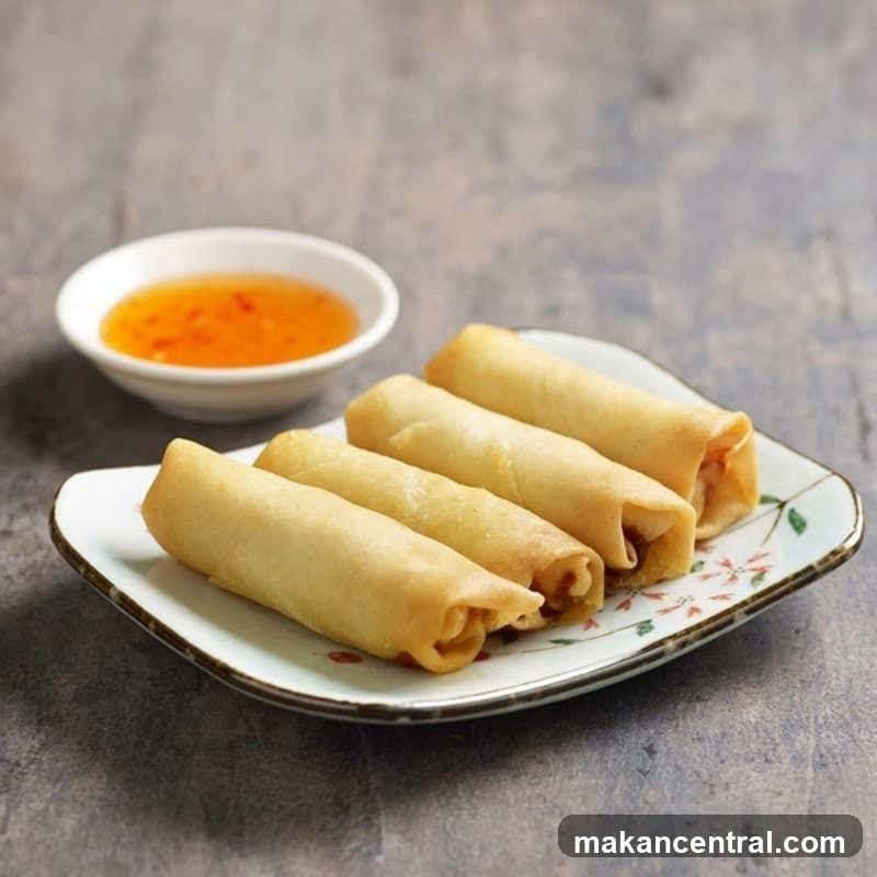 Spring Rolls with Dipping Sauce