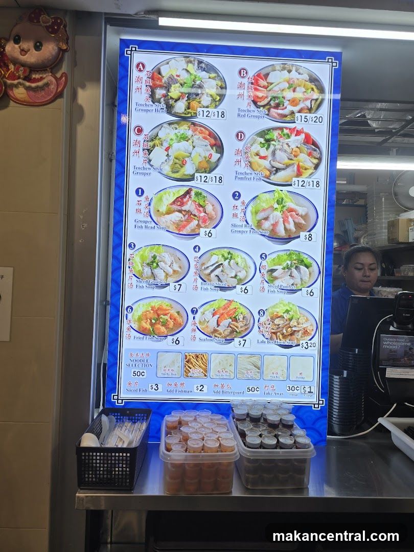 Fish Soup Menu
