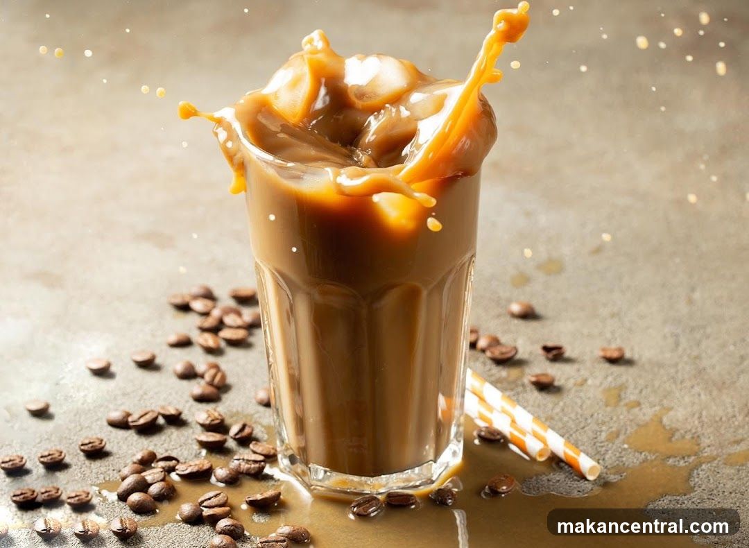 Iced Coffee Splash