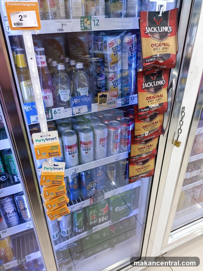 Refrigerated Drinks and Snacks