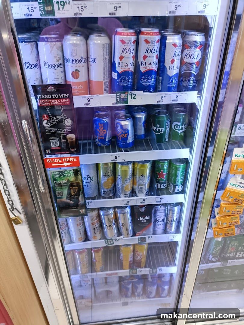 Refrigerated Drinks Display