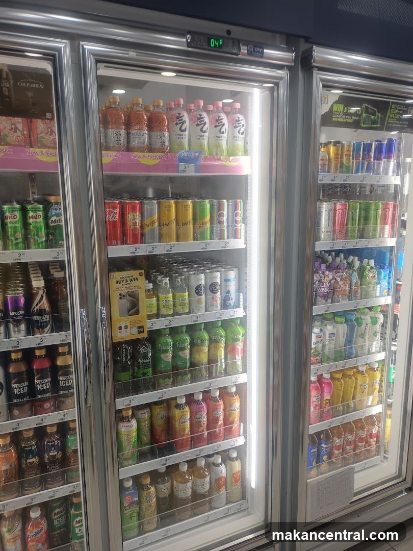 Refrigerated Drinks Display