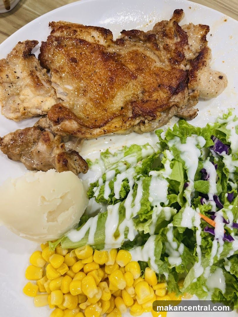 Grilled Chicken with Sides