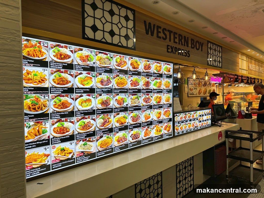 Western Boy Express Menu