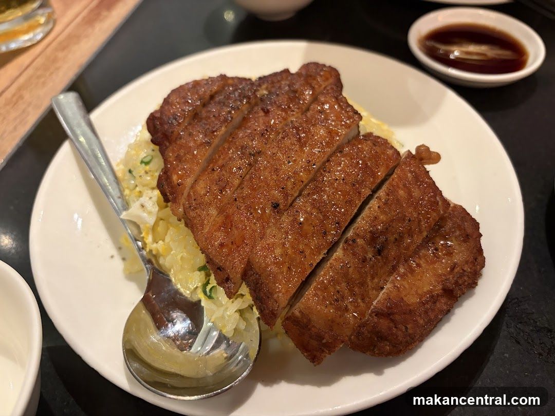 Pork Chop with Fried Rice