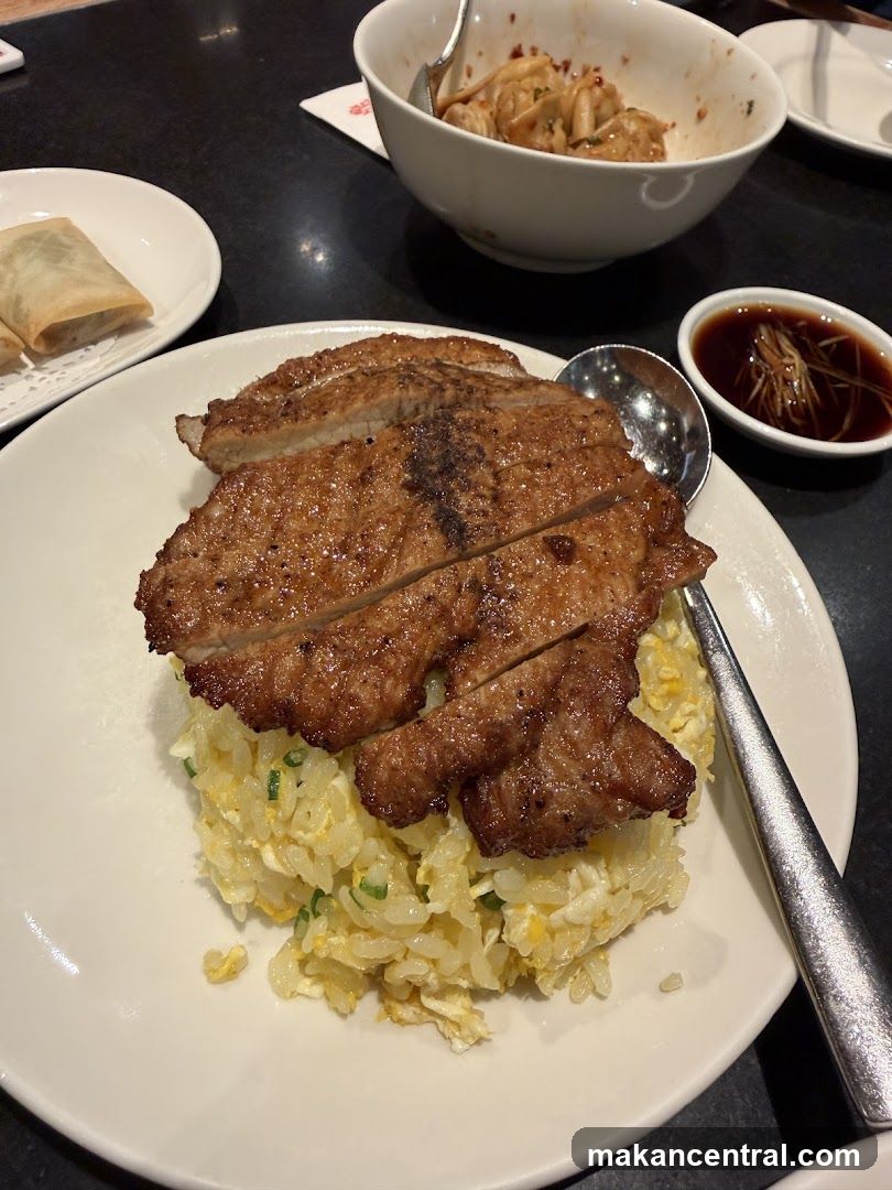 Pork Chop with Fried Rice