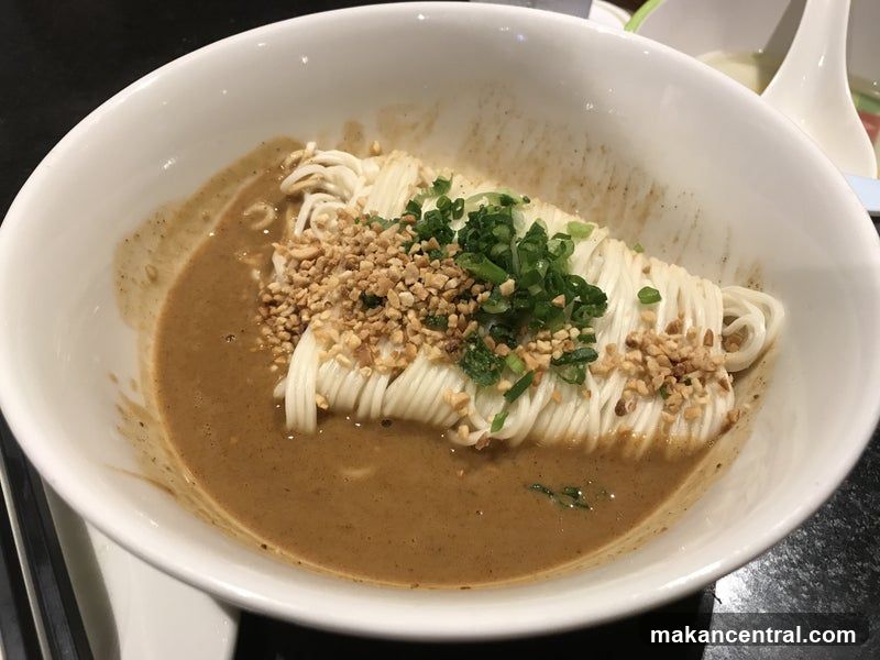 Noodles with Peanut Sauce