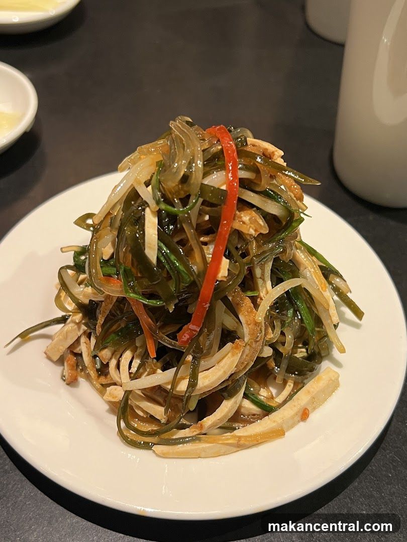 Seaweed and Tofu Salad